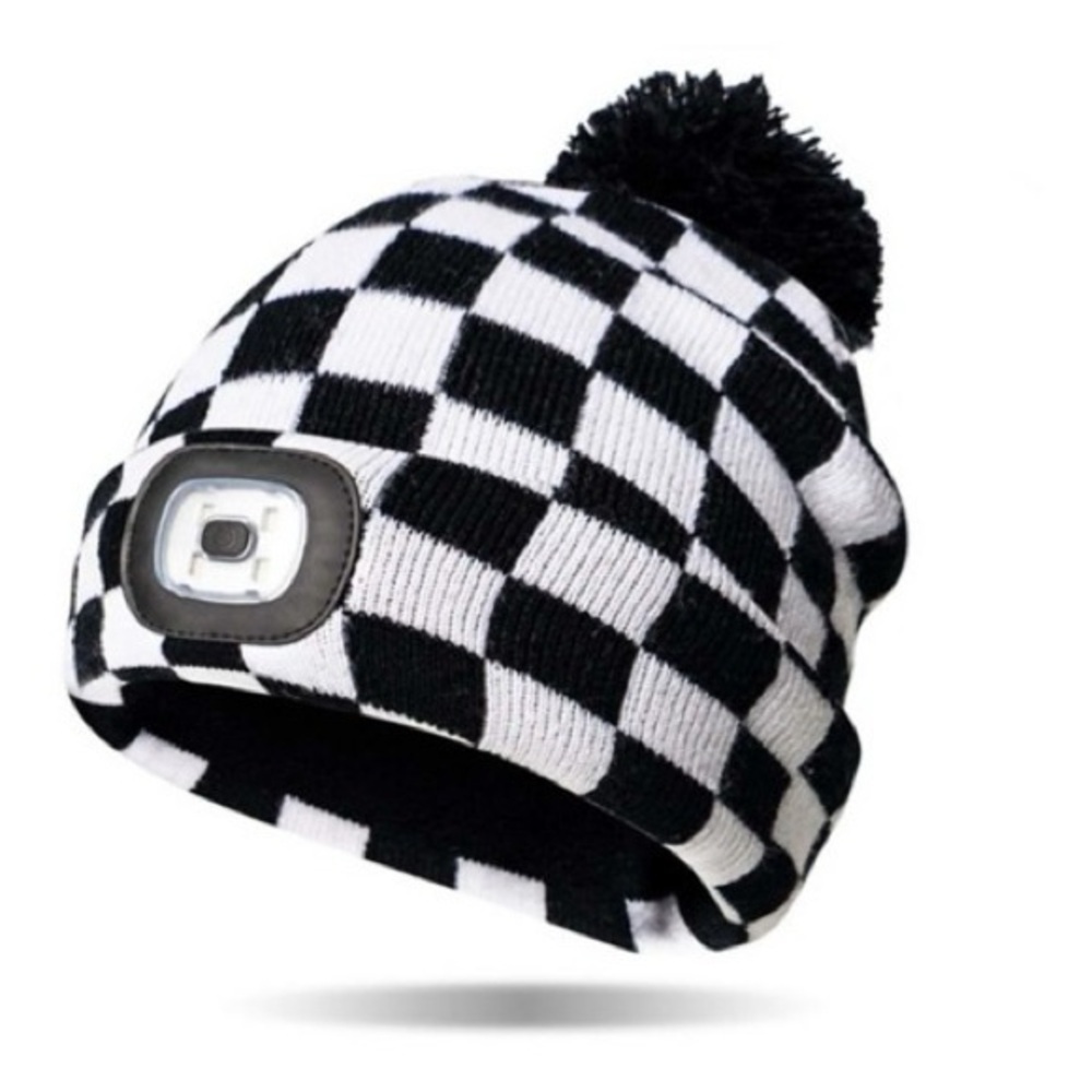 Kids' Night Scope Hide & Seek Rechargeable LED Night Light Head Lamp Beanie